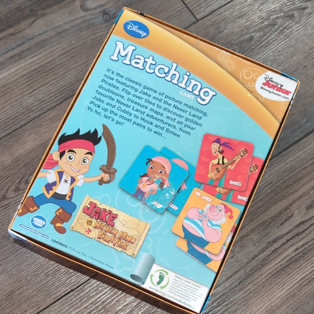 Disney Matching Game - Jake And The Neverland Pirates - Picture 3 of 3